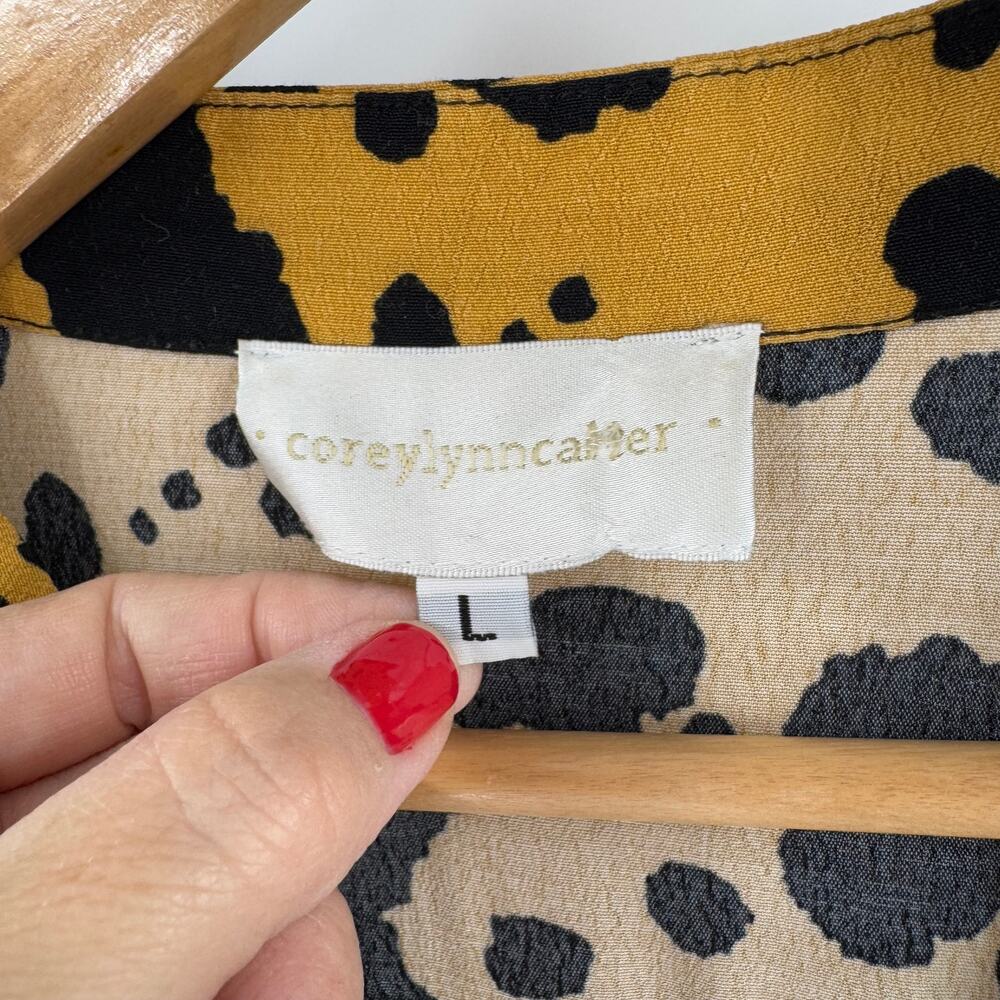 Anthropologie Cora Lynn Calter Midi Shirt Dress - Picture 3 of 13